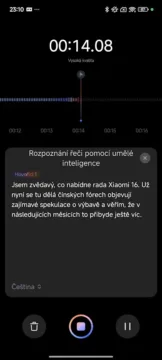 xiaomi hyperos 2.0 hyperai diktafon