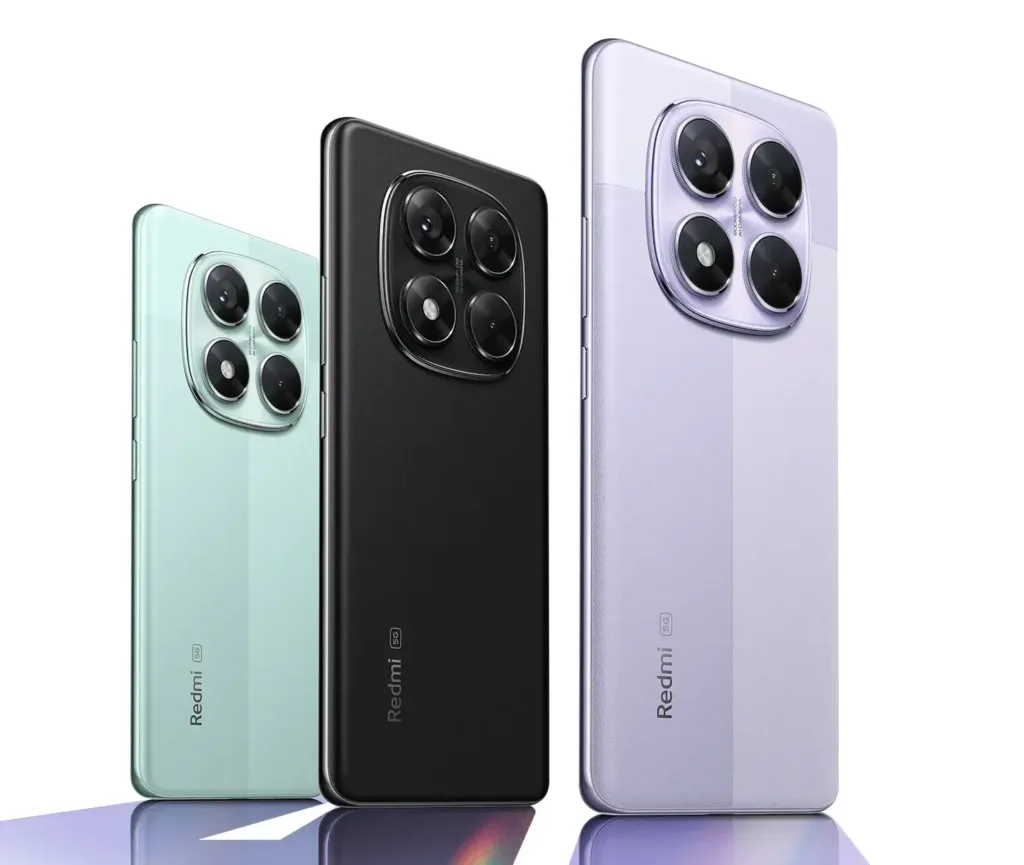 xiaomi redmi note 14 pro 5g barevne verze render