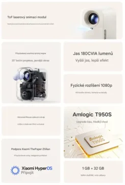 xiaomi redmi projector 3 lite souhrn vlastnosti