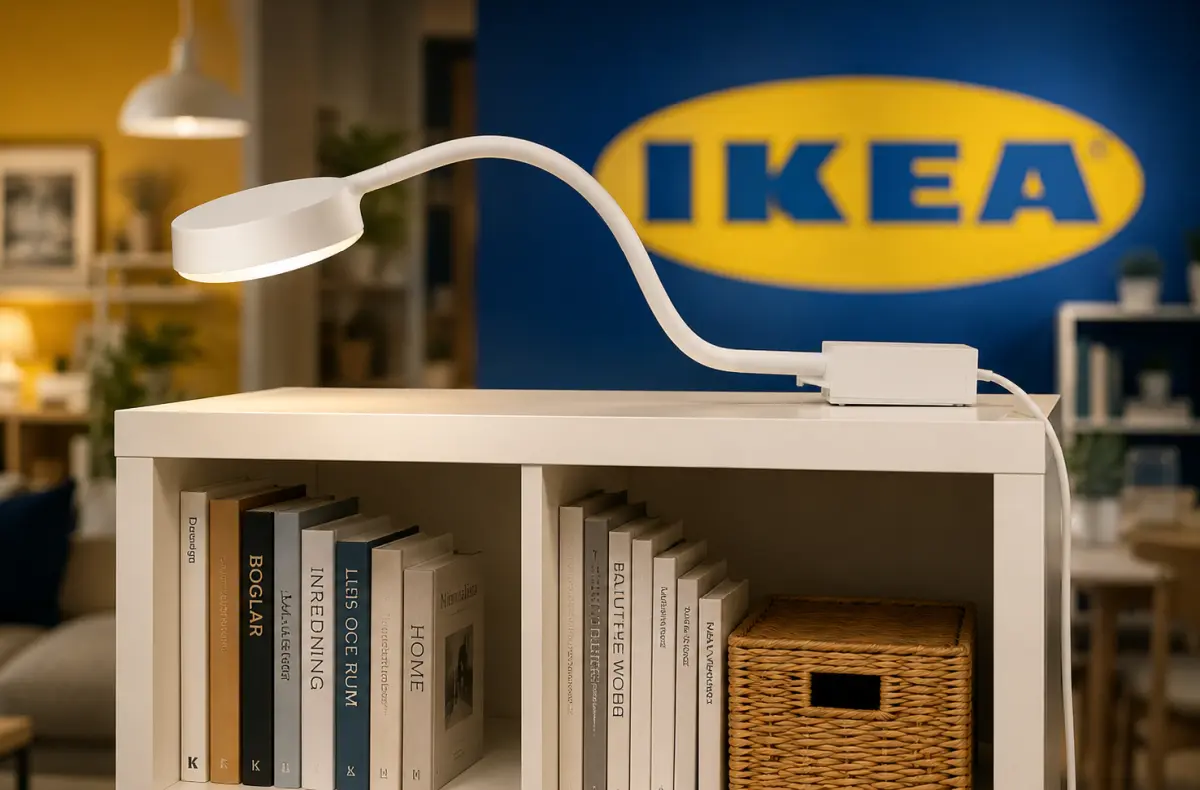 IKEA YTBERG na skrince ai ilustrace