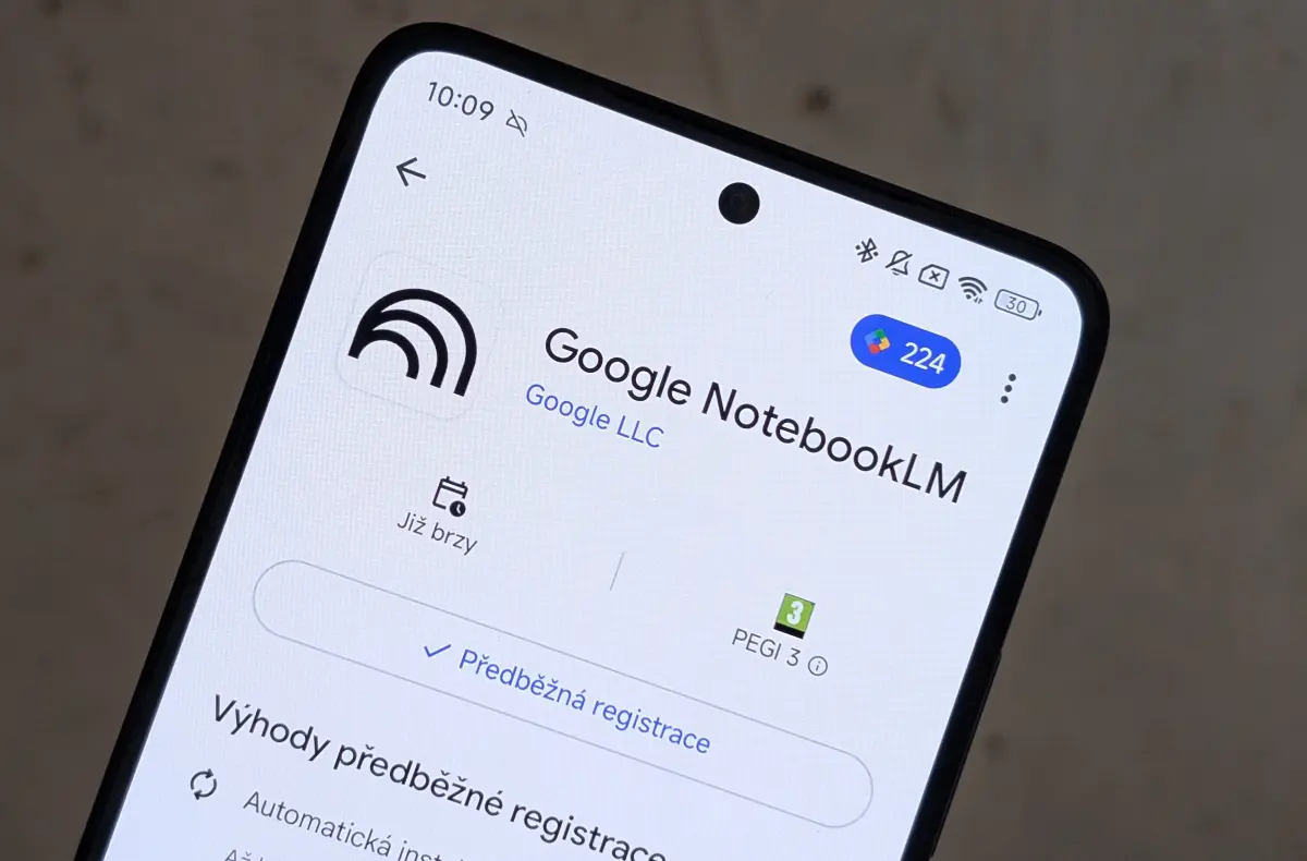 google notebooklm aplikace obchod play fotografie
