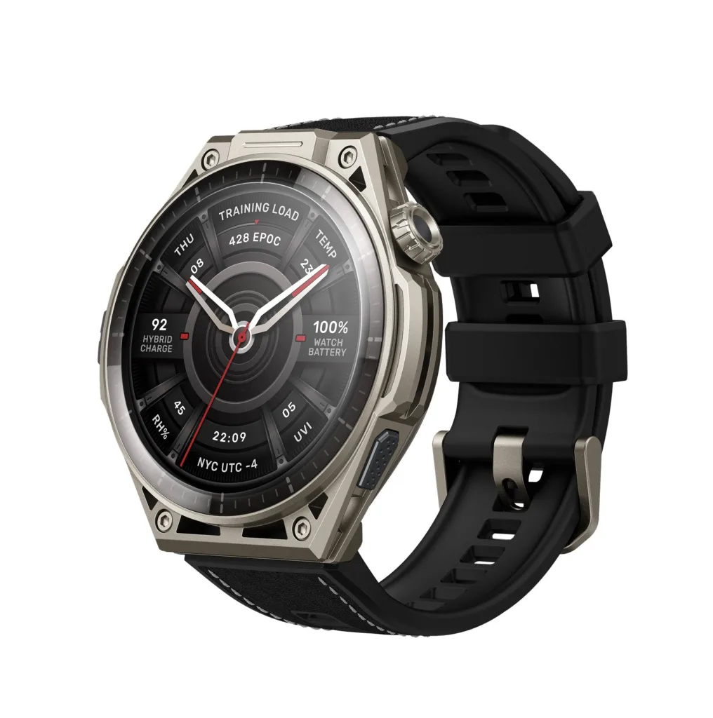 Chytré hodinky Amazfit Balance Ultra v titanovém těle
