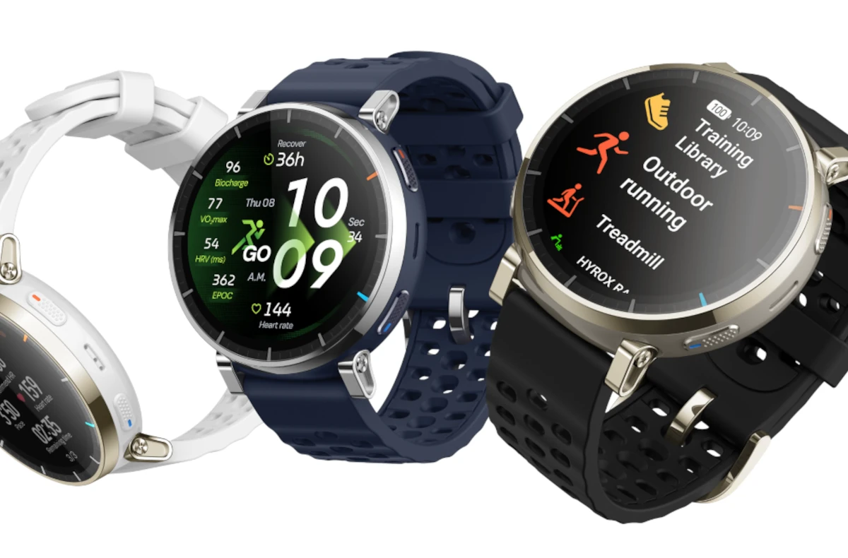 amazfit active 3 premium barevne verze render