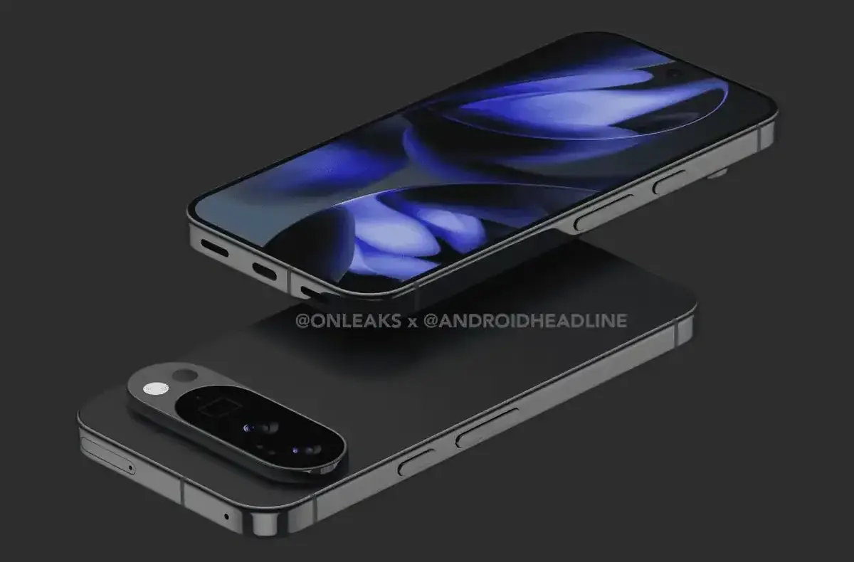 google pixel 10 pro render onleaks pohled shora nahled