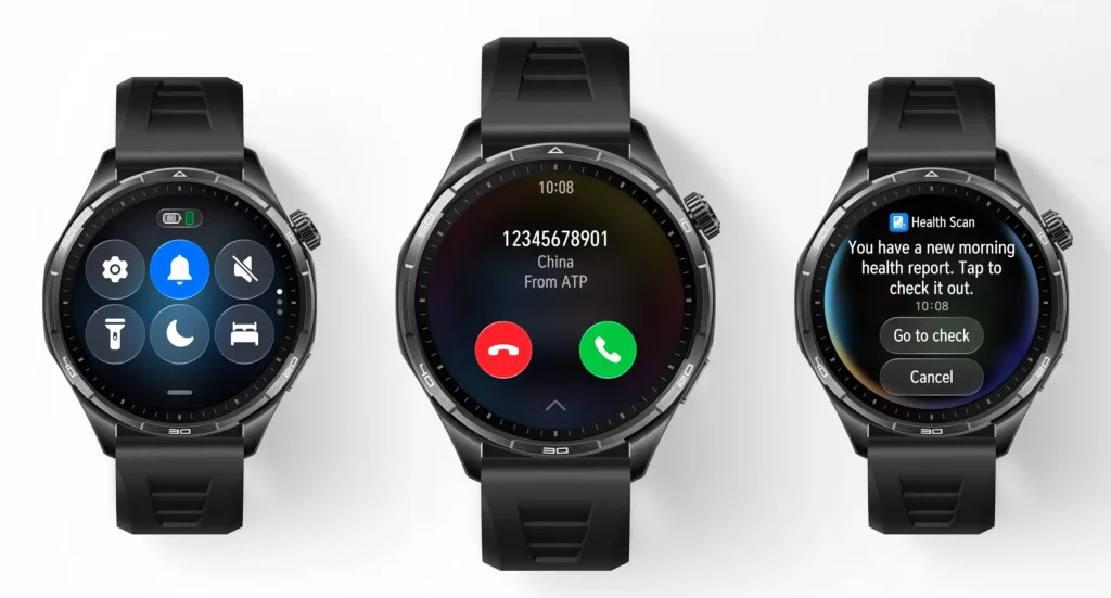 honor watch 6 cerna design a funkce volani