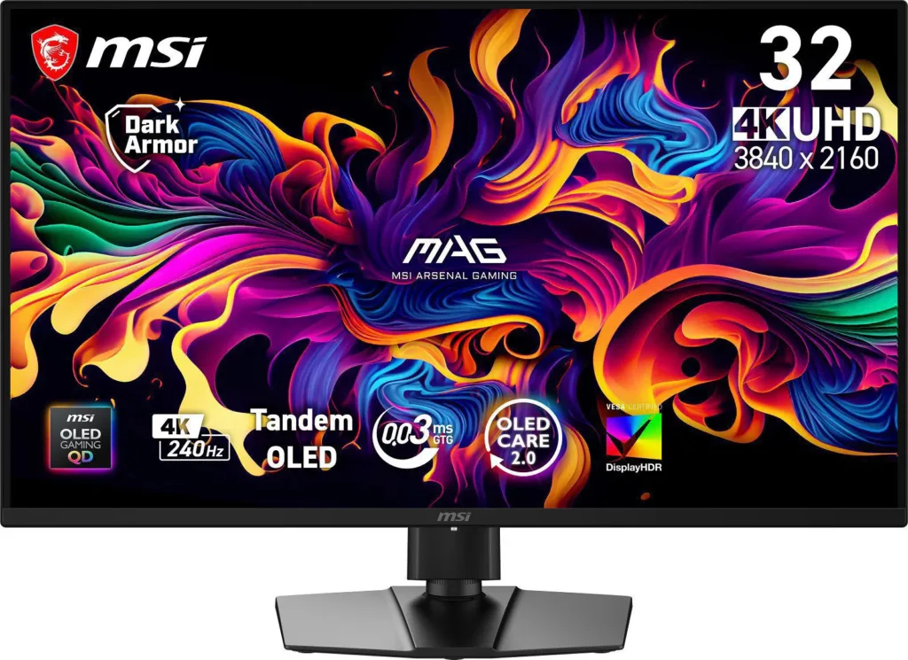 MSI MAG 321UP QD OLED X24 render zepredu