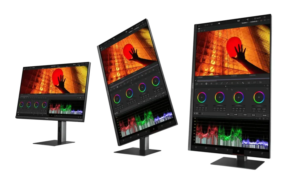 Xiaomi 4K Monitor A27Ui ruzne natoceny