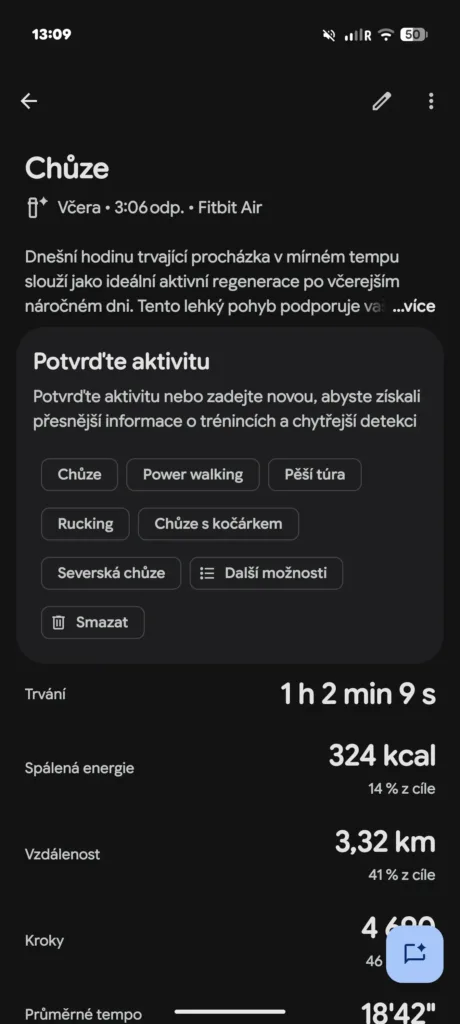 google fitbit air aplikace google health 7