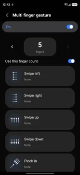 samsung one ui 9 gesta vice prsty