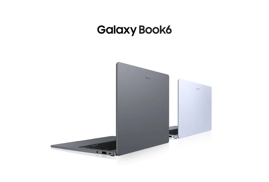Two color options o the Samsung Galaxy Book 6 q82 w1200 h