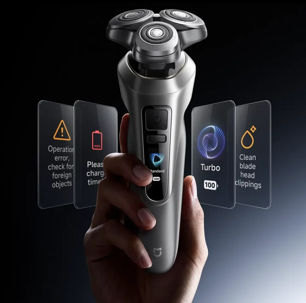 Xiaomi Mijia Electric Shaver Pro displej