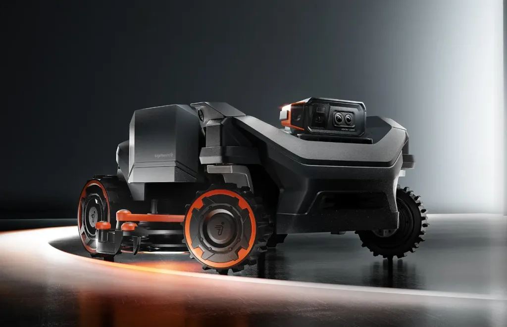 segway navimow h5 pro na tmavem pozadi