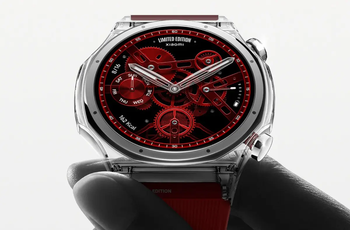 xiaomi watch s5 pruhledne
