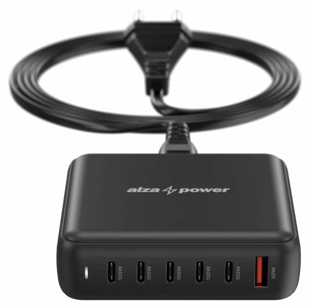 AlzaPower Ultimate X720 200W render s kabelem