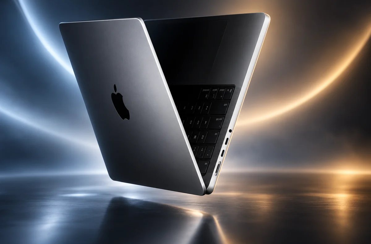 Ilustrační náhled: Redesigned MacBook Pro with OLED to feature 'significantly lighter' design: report - 9to5Mac