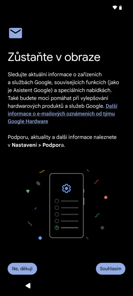 android 16 instalace systemu