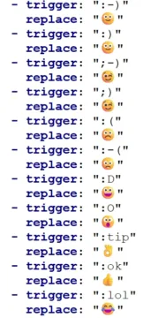 espanso emoji