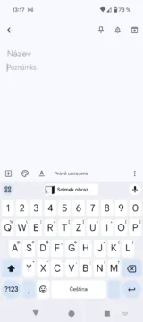android klavesnice