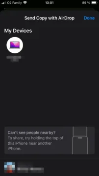 ios airdrop