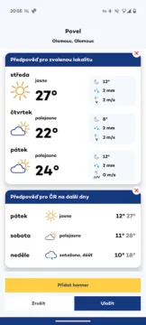 pocasi chmu prizpusobeni plochy