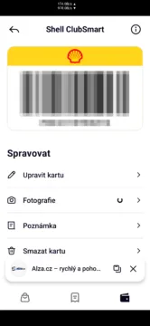 fotky zobrazena karta